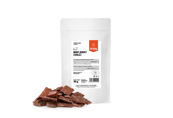 Jerky sušené hovězí maso chilli