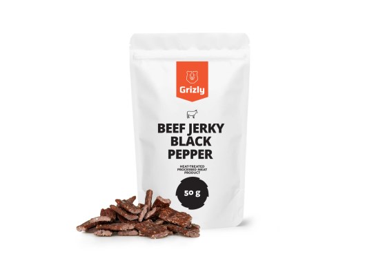Jerky sušené hovězí maso pepř