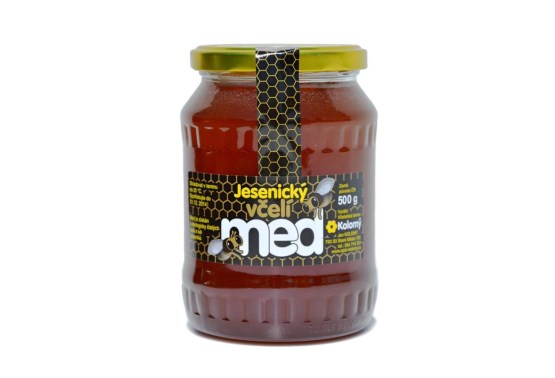Jesenícky med Kvetový malinový