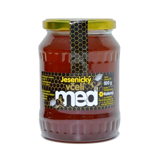 Jesenícky med Kvetový malinový