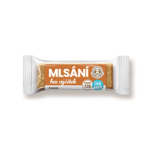 Jihočeská svačinka Mlsání bez výčitek kokos 40g