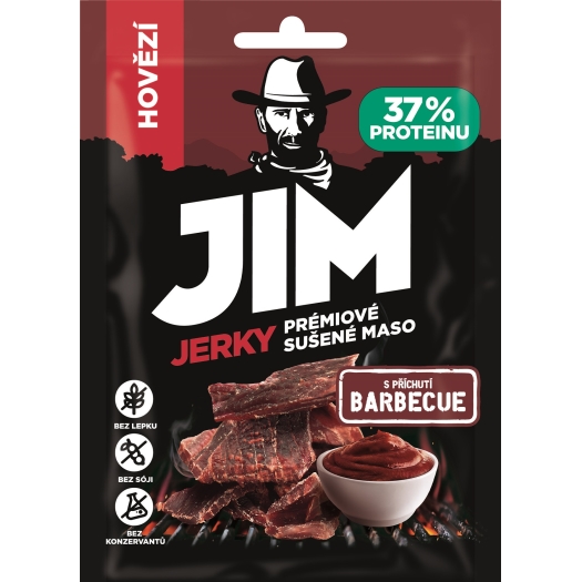 Jim Jerky Hovězí BBQ