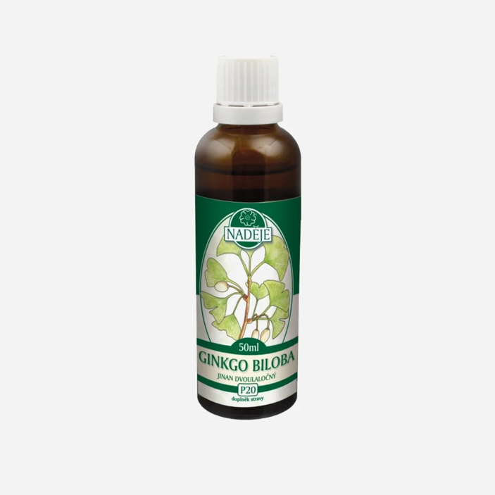 Jinan dvoulaločný (GINKGO) tinktura z pupenů