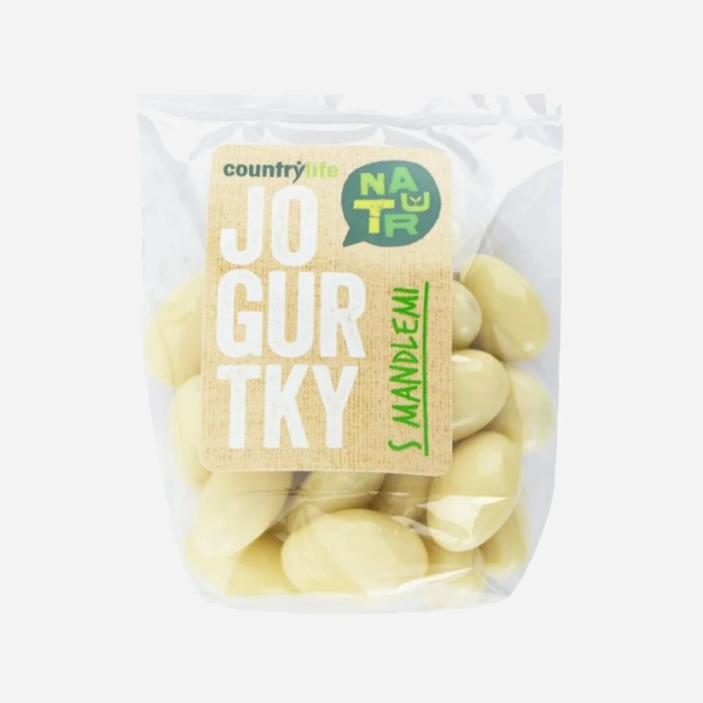 Jogurtky s mandlemi