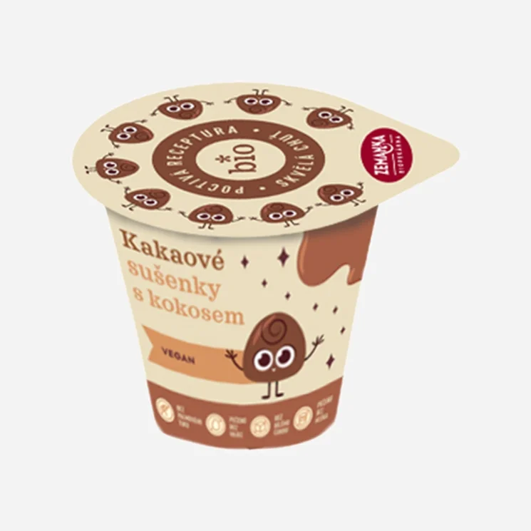 Kakaové mini sušenky BIO
