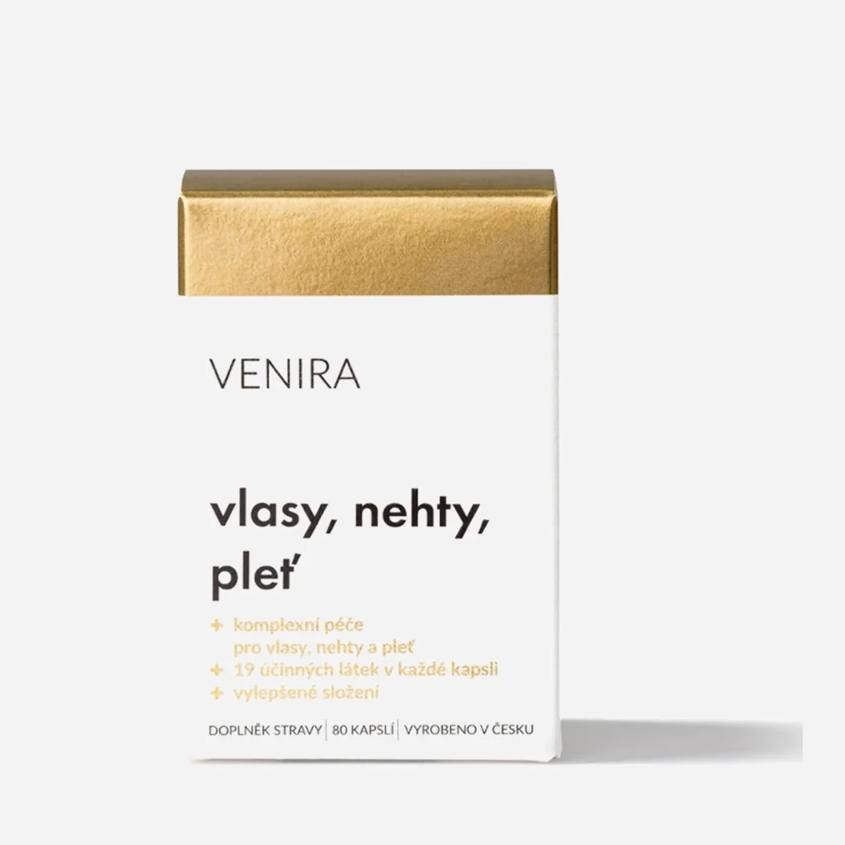 Kapsle pro vlasy, nehty a pleť 40 denní kúra