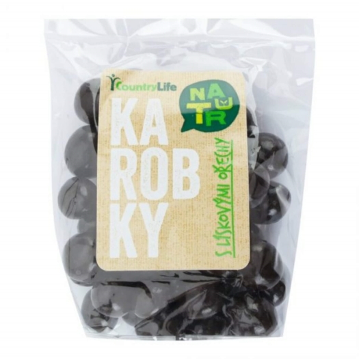Karobky s lískovými ořechy