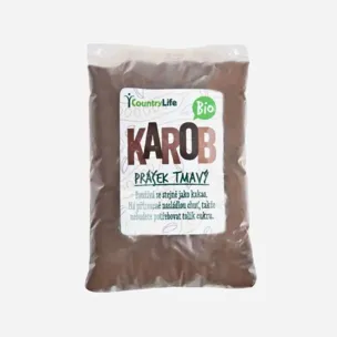 Karobový prášek tmavý BIO 6 x 500 g