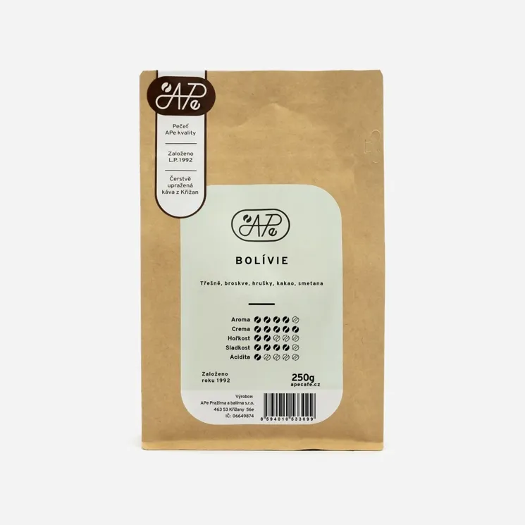 Káva Bolívie Cooperativa Mejillones 6 x 250 g