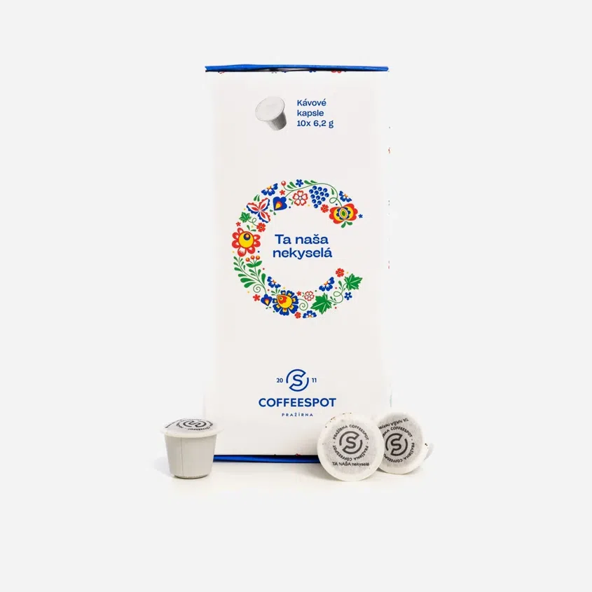 Kávové kapsle TA NAŠA nekyselá