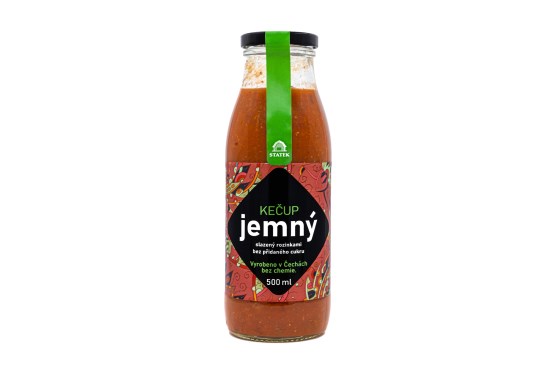 Kečup jemný bez cukru s hrozienkami