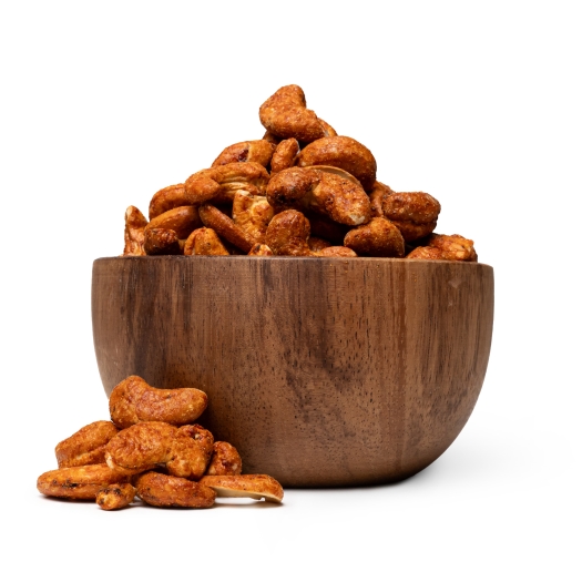 Kešu pražené s příchutí Chilli & Limeta
