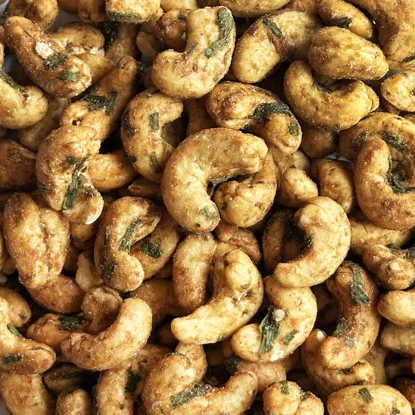 Kešu s cibulí a příchutí zakysané smetany