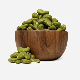 Kešu s matchou a zázvorem