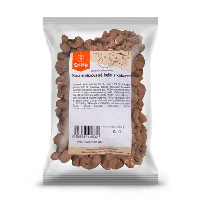 Kešu v karamelu a kakau 6 x 250 g