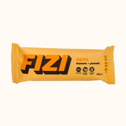 Keto proteinová tyčinka banán a arašídy