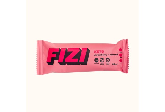 Keto proteinová tyčinka jahoda a mandle