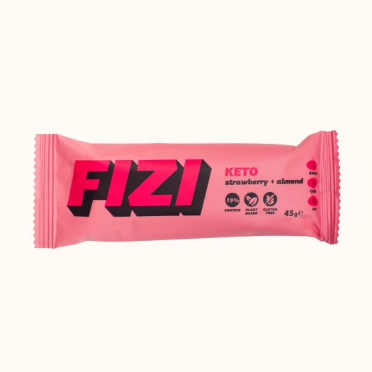Keto proteinová tyčinka jahoda a mandle