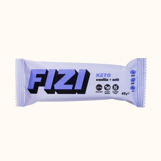 Keto proteinová tyčinka vanilka a sůl