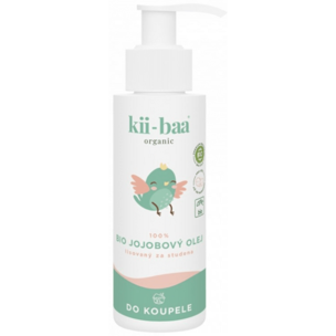 Kii-baa organic 100% Jojobový Bio olej 0+ Do koupele 100ml expirace