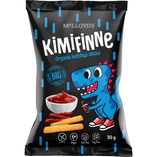 Kimifinne Snack tyčinky s kečupem BIO