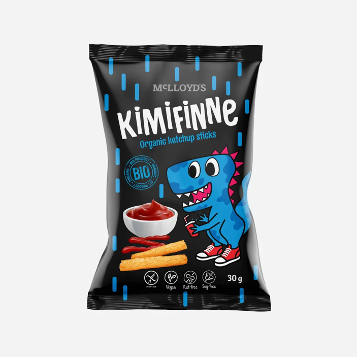 Kimifinne Snack tyčinky s kečupom BIO