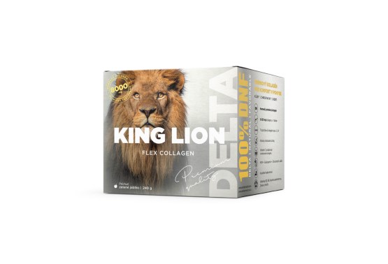 King lion flex collagen 8000mg zelené jablko