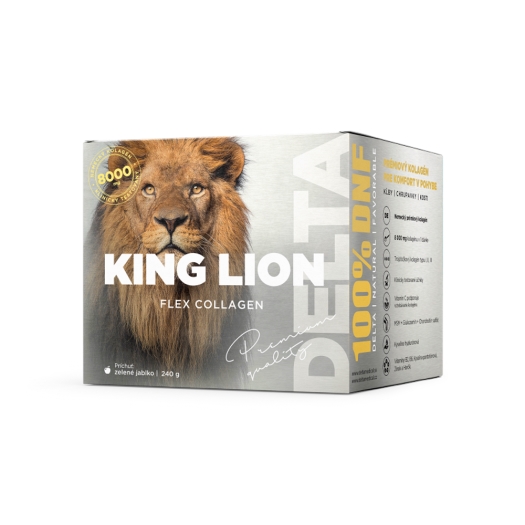 King lion flex collagen 8000mg zelené jablko