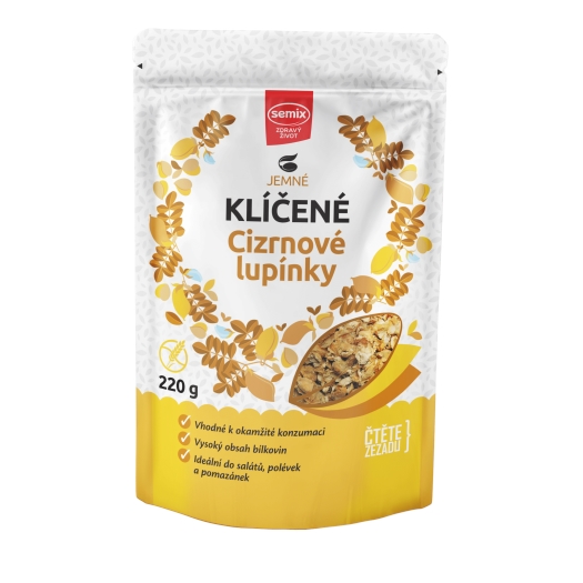 Klíčené cizrnové lupínky