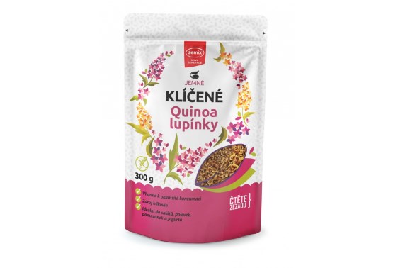 Klíčené quinoa lupienky
