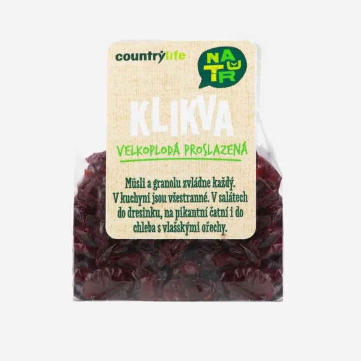 Klikva velkoplodá proslazená 6 x 100 g