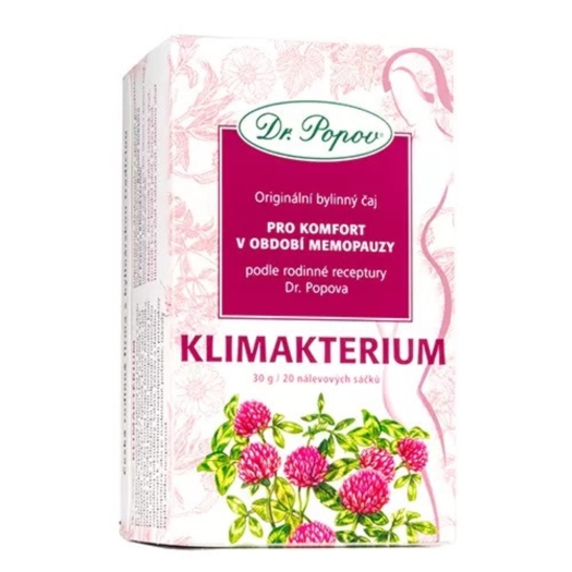 Klimakterium - porcovaný čaj 20 sáčků