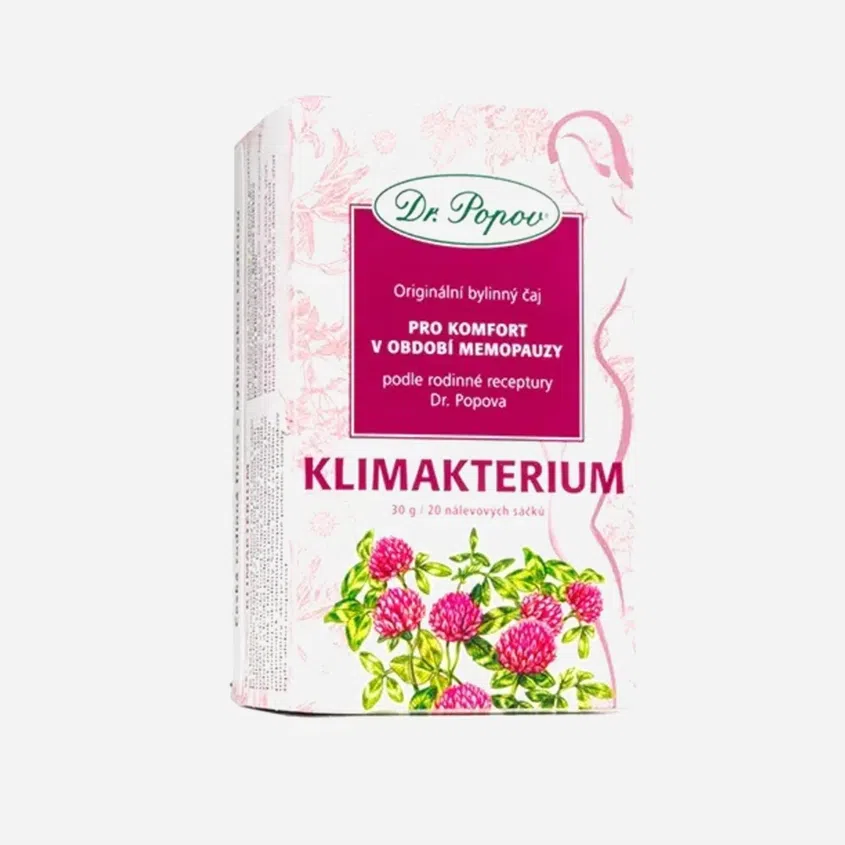 Klimakterium - porcovaný čaj 20 sáčků