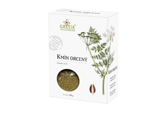 Kmín drcený