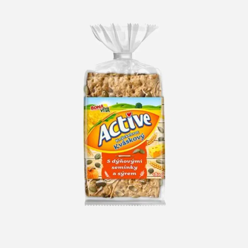 Knackebrot dyňové semínko a sýr