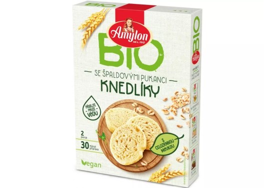Knedle s celozrnnou múkou a špaldovými Pukancami BIO