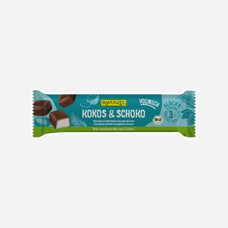 Kokos v mléčné čokoládě BIO 12 x 50 g