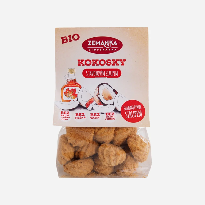 Kokosky s javorovým sirupem BIO