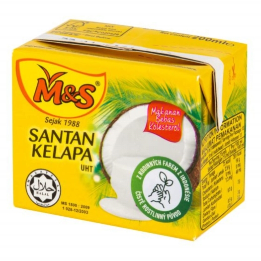 Kokosová alternativa smetany 21% tuku