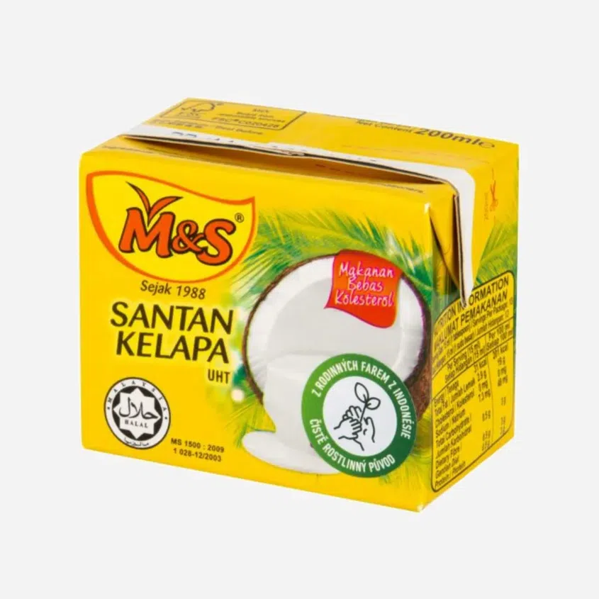 Kokosová alternativa smetany 21% tuku