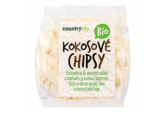 Kokosové chipsy BIO - expirace