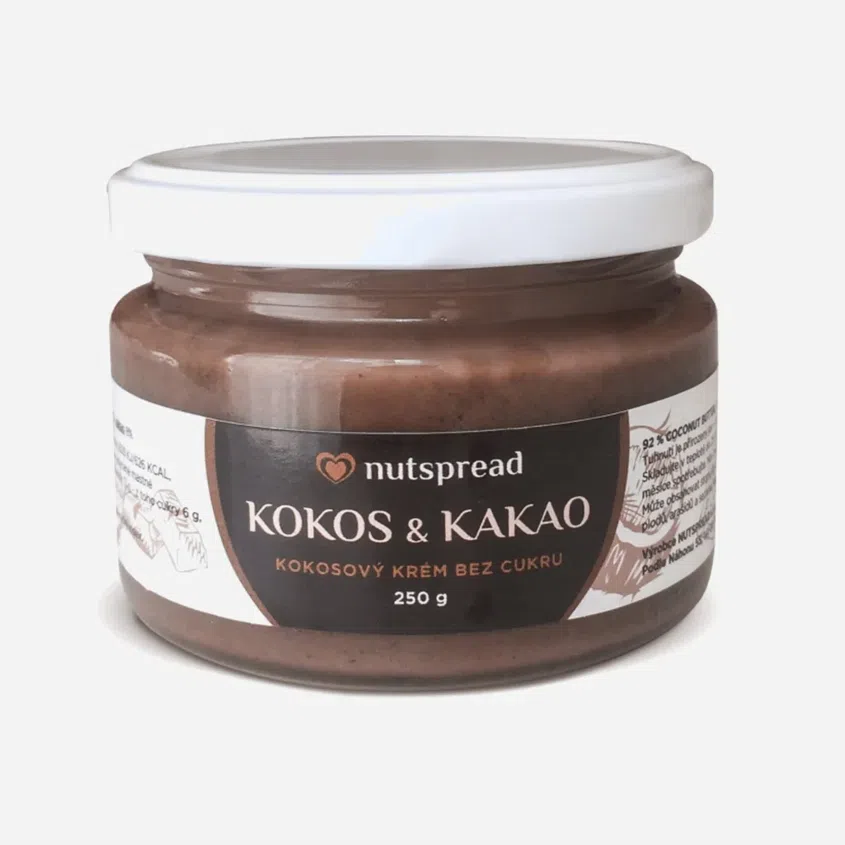 Kokosové máslo s kakaem