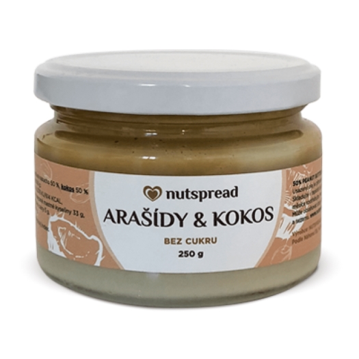Kokosovo - arašídové máslo