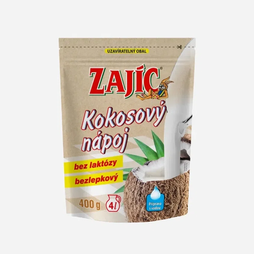 Kokosový nápoj zajíc