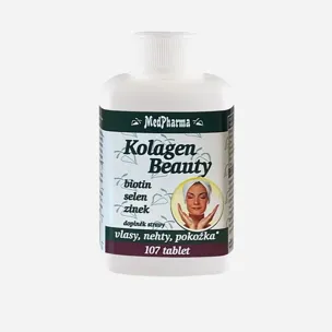 Kolagen Beauty - biotin, selen, zinek 107 tablet 6 x 107 tablet