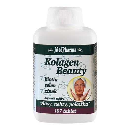 Kolagen Beauty - biotin, selen, zinek 107 tablet
