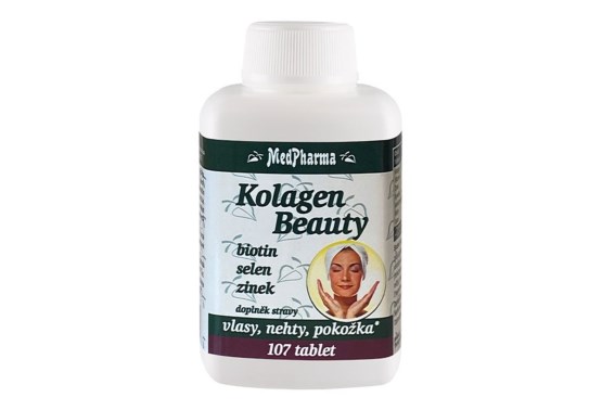 Kolagén Beauty - biotín, selén, zinok 107 tabliet