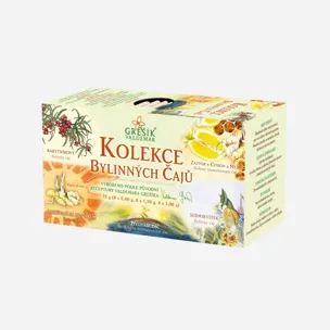Kolekce bylinných čajů 5x4 sáčky 6 x 32 g