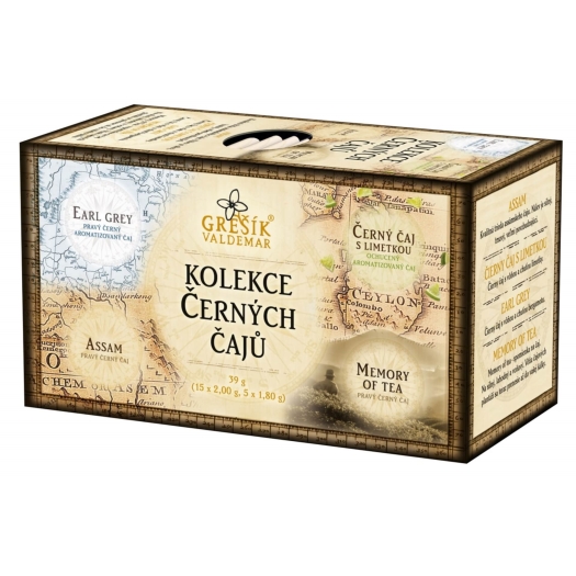 Kolekce černých čajů 4x5 sáčků