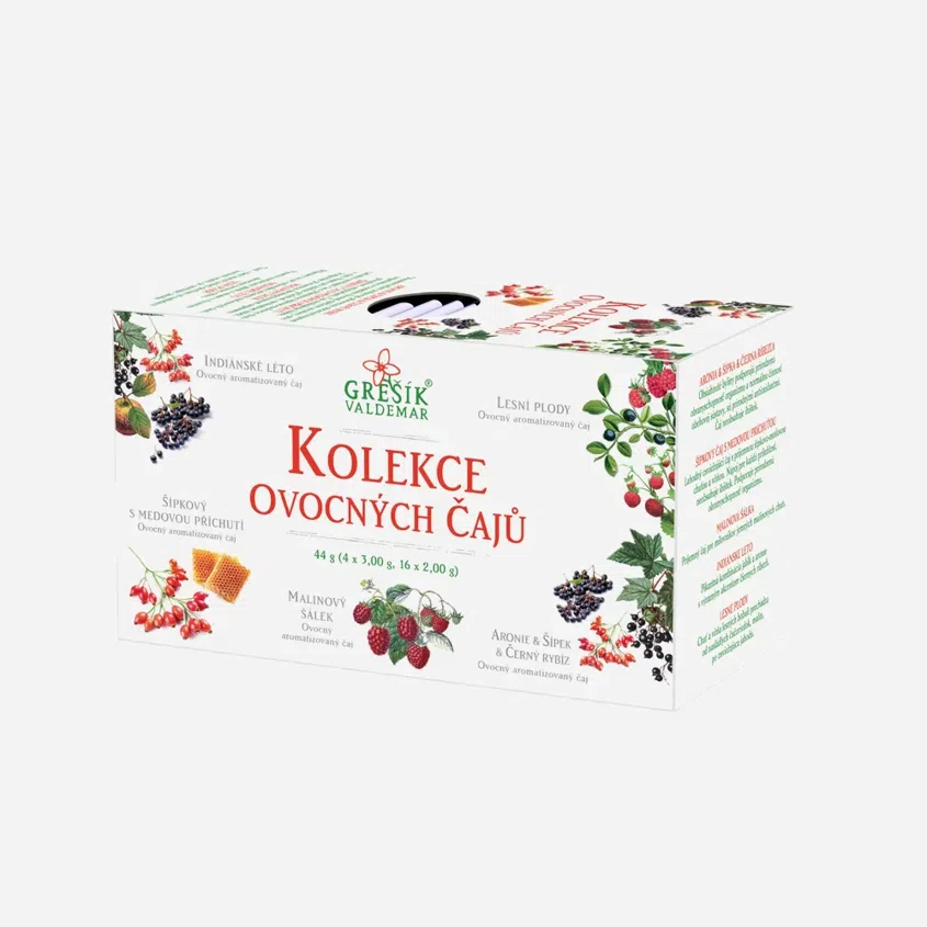 Kolekce ovocných čajů 5x4 sáčky